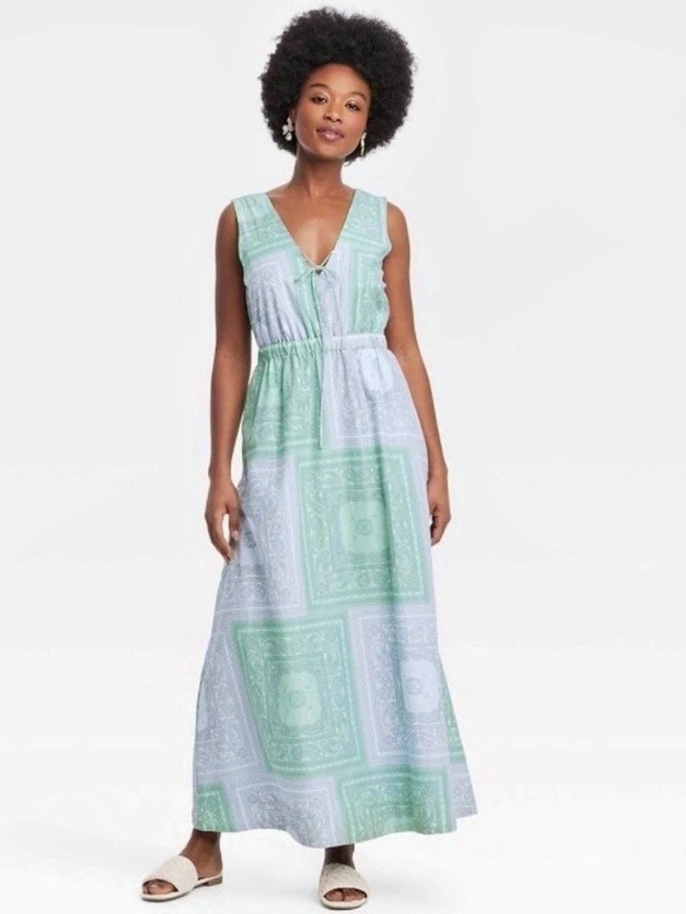 Universal Thread Print Maxi Dress